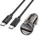 АЗП Hoco Z53 Sight PD30W (1C) + Type-C to Type-C Transparent black