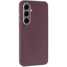 TPU чохол Bonbon Metal Style для Samsung Galaxy S23+ Бордовий / Plum