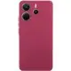 Чохол TPU GETMAN Liquid Silk Full Camera для Xiaomi Redmi Note 14 4G (Int. version) Бордовий / Marsala
