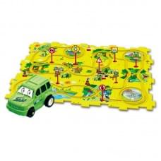 Розвиваюча іграшка-пазл SHT 1103A Dinosaur Park (25pcs) Yellow