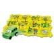 Розвиваюча іграшка-пазл SHT 1103A Dinosaur Park (25pcs) Yellow