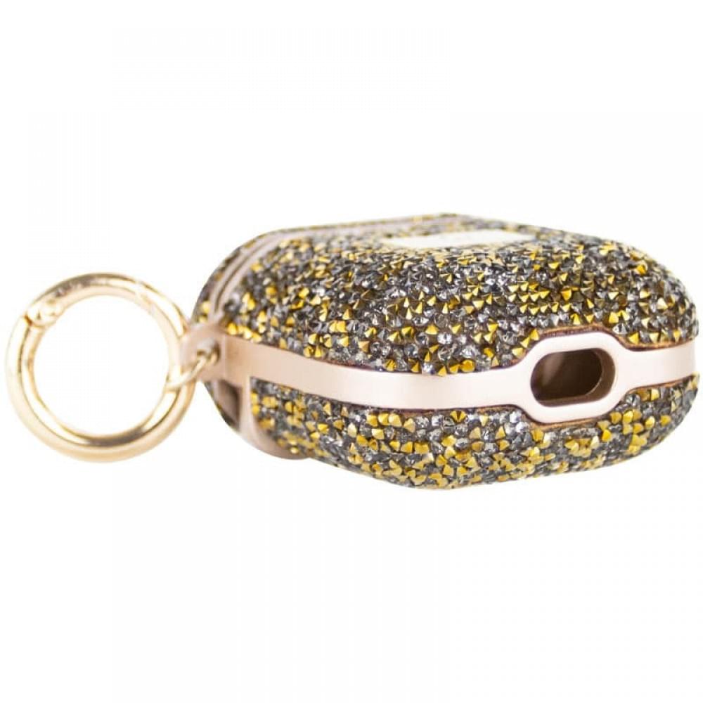 TPU чехол Bling World Rock Diamond для наушников AirPods 1/2