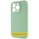 Чохол Silicone Case Full Protective (AA) NO LOGO для Apple iPhone 16 Pro (6.3") Зелений / Pistachio