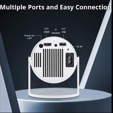 Проектор 4k Android HY300 White
