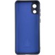Чохол Silicone Cover Lakshmi Full Camera (A) для Samsung Galaxy A03 Core Синій / Midnight Blue