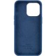 Чохол Silicone case (AAA) with Magsafe and Animation для Apple iPhone 13 Pro Max (6.7") Синій / Blue Jay
