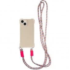 Чехол TPU CrossBody with straps для Apple iPhone 14 (6.1")