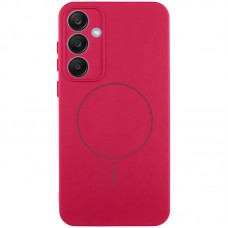 Чохол Silicone Cover Lakshmi Full Camera (AA) with MagFit для Samsung Galaxy S24 FE Червоний / Rose Red
