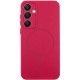 Чохол Silicone Cover Lakshmi Full Camera (AA) with MagFit для Samsung Galaxy S24 FE Червоний / Rose Red