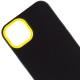 Чохол TPU+PC Bichromatic для Apple iPhone 12 Pro / 12 (6.1") Black / Yellow