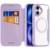 Чохол-книжка Dux Ducis Skin X Pro with MagSafe для Apple iPhone 17 (6.3") Purple Pink