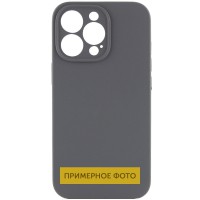 Чохол Silicone Case Full Camera Protective (AA) NO LOGO для Apple iPhone 16 Plus (6.7") Сірий / Dark Gray