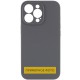 Чохол Silicone Case Full Camera Protective (AA) NO LOGO для Apple iPhone 16 Plus (6.7") Сірий / Dark Gray