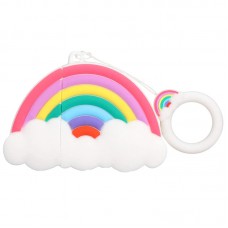 Силіконовий футляр Fairy Tale series для навушників AirPods 1/2 Rainbow