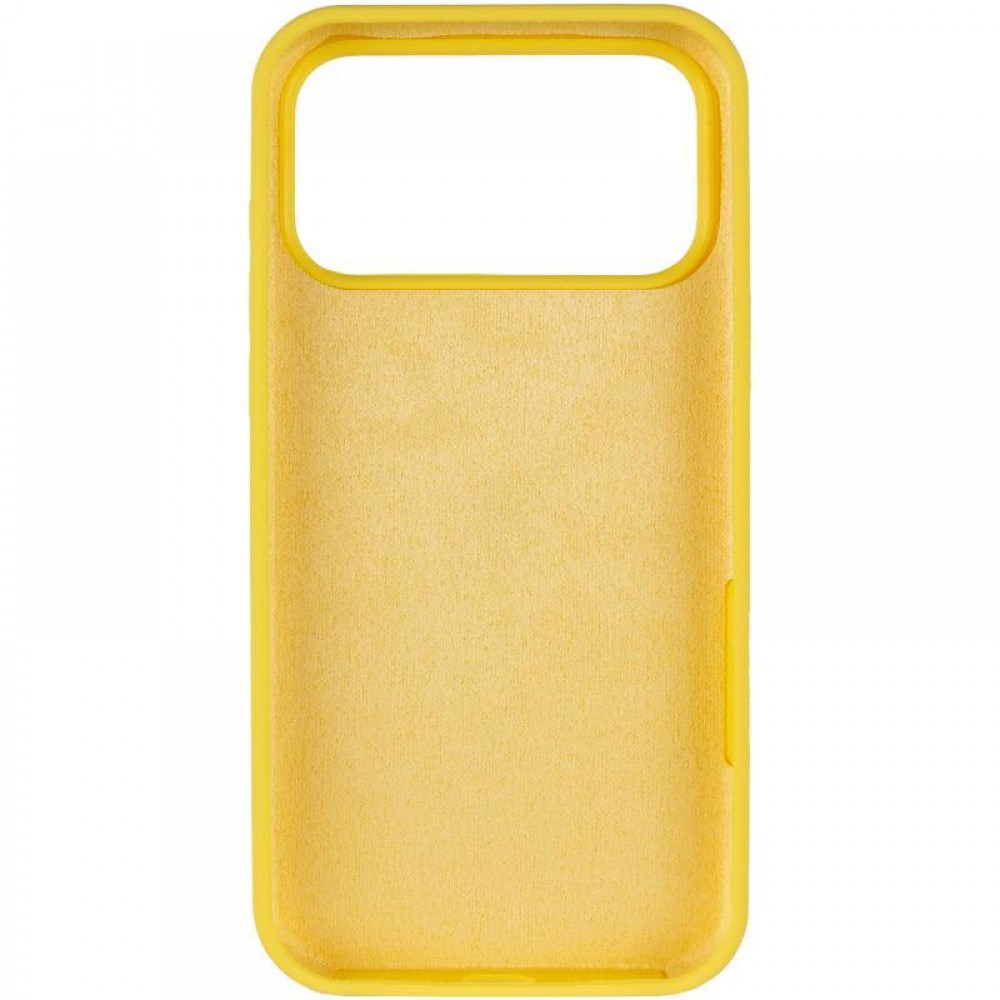 Чохол Silicone Case Full Protective (AA) для Apple iPhone 17 Pro Max (6.9") Жовтий / Yellow
