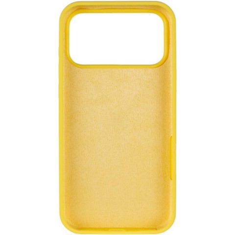 Чохол Silicone Case Full Protective (AA) для Apple iPhone 17 Pro Max (6.9") Жовтий / Yellow