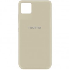 Чохол Silicone Cover My Color Full Protective (A) для Realme C11 Бежевий / Antigue White