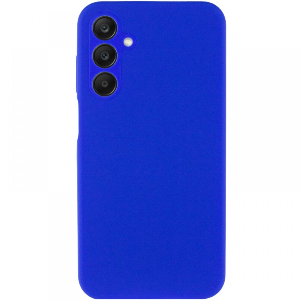 Чохол Silicone Cover Lakshmi Full Camera (AA) для Samsung Galaxy A25 5G Синій / Iris