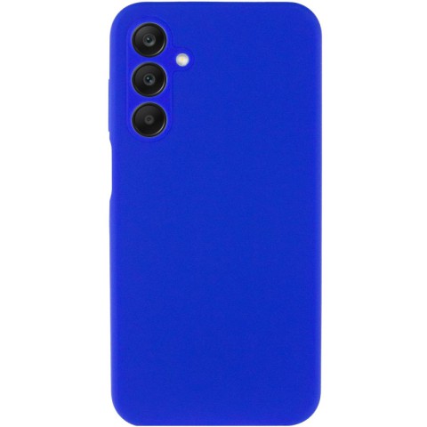 Чохол Silicone Cover Lakshmi Full Camera (AA) для Samsung Galaxy A25 5G Синій / Iris