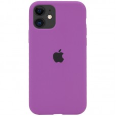 Чохол Silicone Case Full Protective (AA) для Apple iPhone 11 (6.1") Фіолетовий / Grape