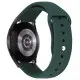 Силіконовий ремінець Sport для Smart Watch 20mm Зелений / Forest green