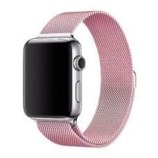 Ремінець Milanese Loop Design для Apple Watch 42(ser.1-3)/44/45/46/49mm Rose Pink
