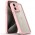 TPU чохол Transparent + Colour 1,5mm для Apple iPhone 12 (6.1") Pink