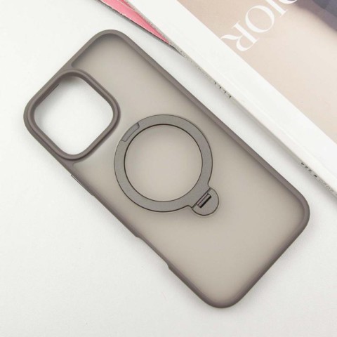 Чохол Ummi Colorful with MagSafe HQ Ring для Apple iPhone 16 Pro Max (6.9") Grey