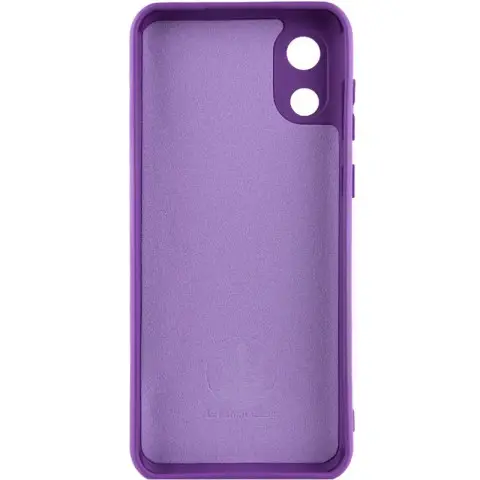 Чохол Silicone Cover Lakshmi Full Camera (A) для Samsung Galaxy A03 Core Фіолетовий / Purple