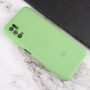 Чохол Silicone Cover Full Camera (AA) для Xiaomi Redmi Note 10 5G / Poco M3 Pro М'ятний / Mint