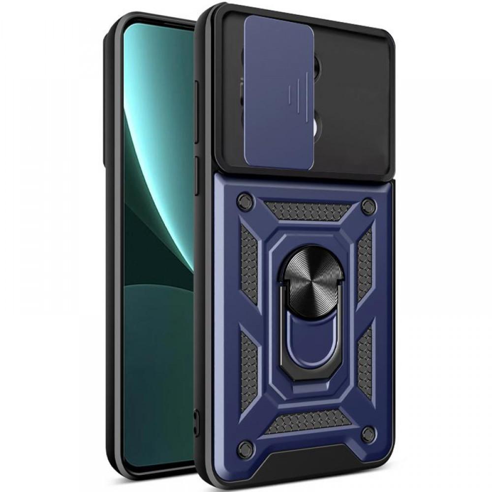 Чохол Ummi Camshield Serge Ring для Xiaomi Redmi Note 13 4G Синій