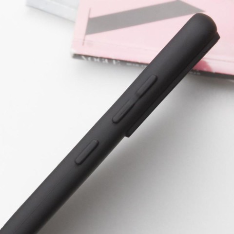 Чохол TPU GETMAN Liquid Silk Full Camera для Samsung Galaxy S21 Чорний / Black