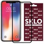 Захисне скло SKLO 3D (full glue) для Apple iPhone 11 / XR (6.1") Чорний