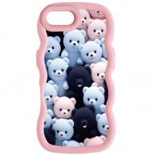 Чохол TPU Cloudy Pictures для Apple iPhone 16e (6.1") Bears