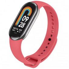 Силіконовий ремінець для Xiaomi Mi Band 8/9 Червоний / Camellia