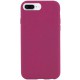 Чохол Silicone Case Full Protective (AA) NO LOGO для Apple iPhone 7 plus / 8 plus (5.5") Бордовий / Maroon