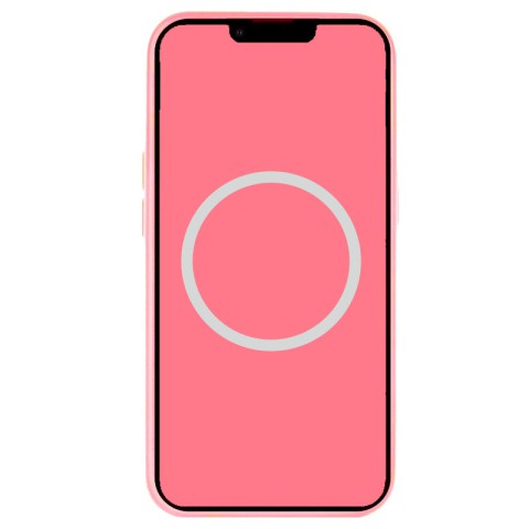Чохол Silicone case (AAA) with Magsafe and Animation для Apple iPhone 15 Pro Max (6.7") Рожевий / Pink