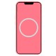 Чохол Silicone case (AAA) with Magsafe and Animation для Apple iPhone 15 Pro Max (6.7") Рожевий / Pink