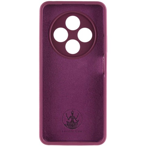 Чохол Silicone Cover Lakshmi Full Camera (AAA) для Xiaomi Redmi 14C / Poco C75 Бордовий / Plum