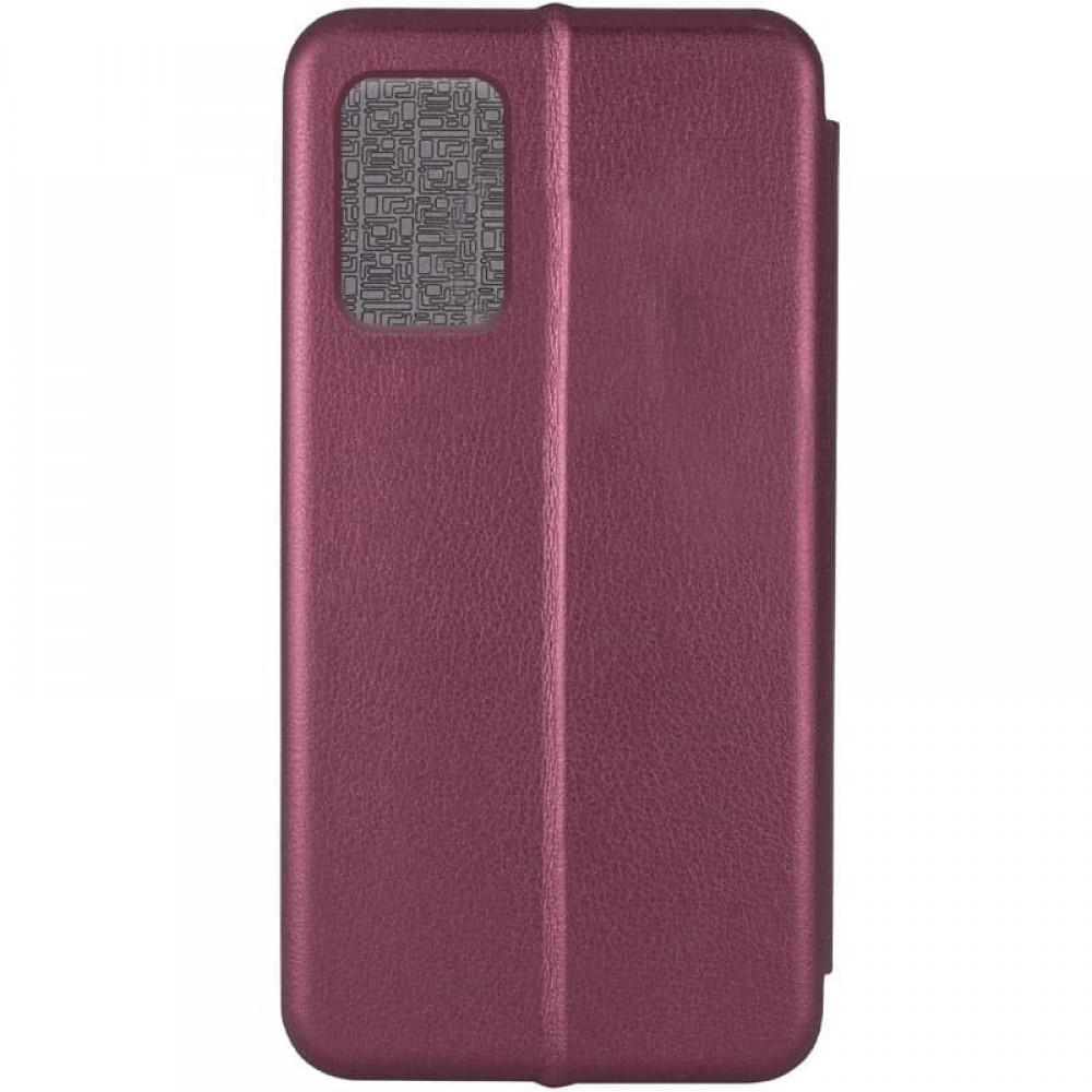 Шкіряний чохол-книжка Classy для Xiaomi Redmi Note 11 Pro 4G/5G / 12 Pro 4G Бордовий