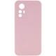 Чохол TPU GETMAN Liquid Silk Full Camera для Xiaomi Redmi Note 12S Рожевий / Pink Sand