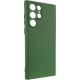 Чохол Silicone Cover Ummi Lakshmi Full Camera (AA) для Samsung Galaxy S24 Ultra Зелений / Dark green