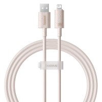 Дата кабель Baseus Habitat Series Fast Charging USB to Lightning 2.4A (2m) (P10360200) Wheat Pink
