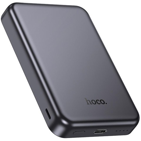 Портативний ЗП Power Bank Hoco J160 Original з БЗП 5000 mAh Metal gray