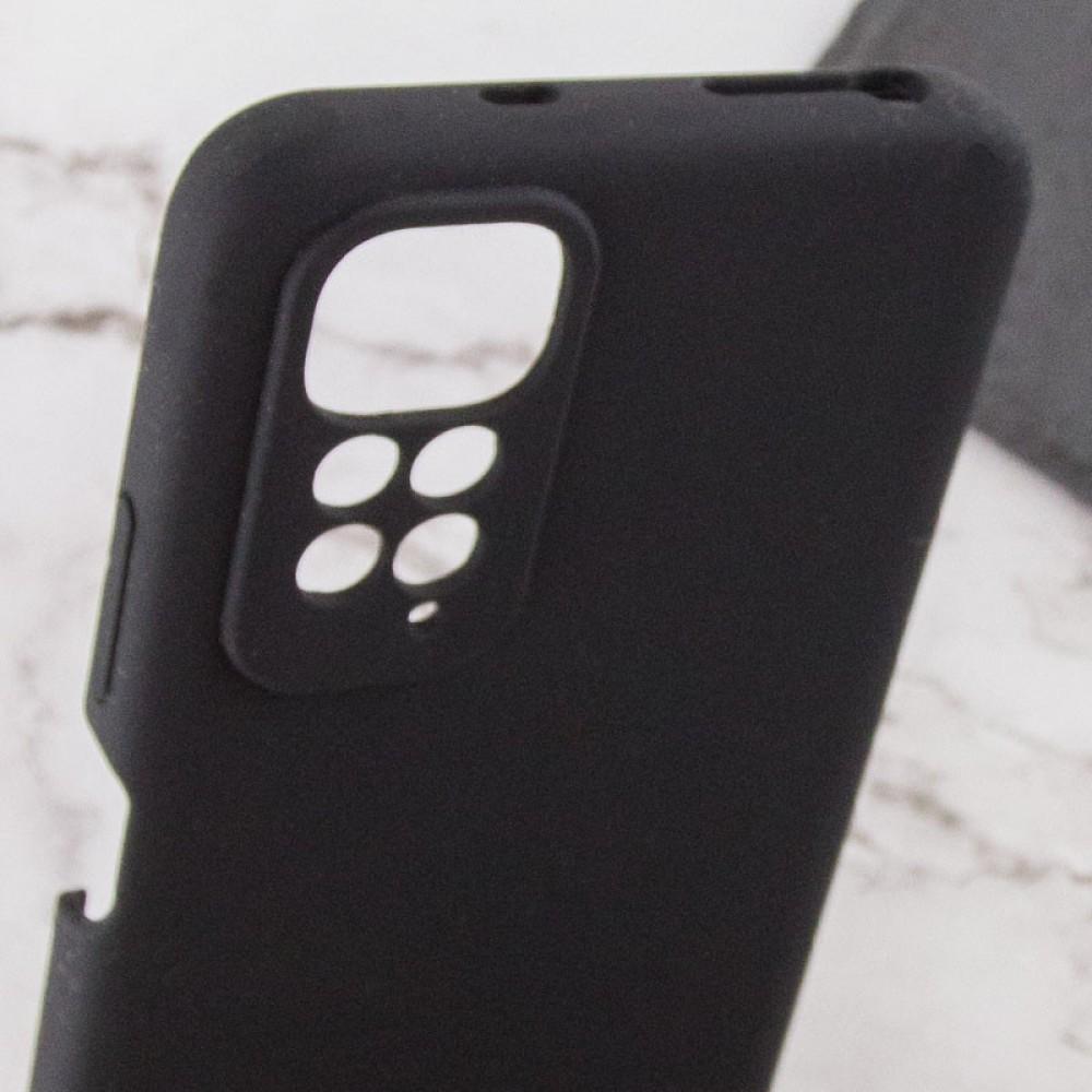 Чохол TPU GETMAN Liquid Silk Full Camera для Xiaomi Redmi Note 11 (Global) / Note 11S Чорний / Black Чохол TPU GETMAN Liquid Silk Full Camera для Xiaomi Redmi Note 11 (Global) / Note 11S Чорний / Black