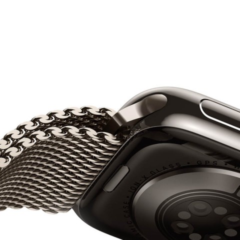 Ремінець Milanese Loop New Design для Apple Watch 42(ser.1-3)/44/45/46/49mm Titanium