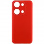 Чохол Silicone Cover Lakshmi Full Camera (AAA) для Xiaomi Redmi Note 13 4G Червоний / Red