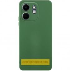Чохол TPU GETMAN Liquid Silk Full Camera для Xiaomi Redmi A5 / Poco C71 Зелений / Dark green