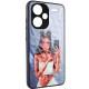 TPU+PC чохол Prisma Ladies для Xiaomi Redmi Note 13 Pro+ Black in White