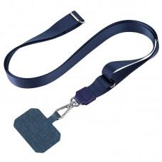 Шнурок широкий (2см) 140см Dark Blue